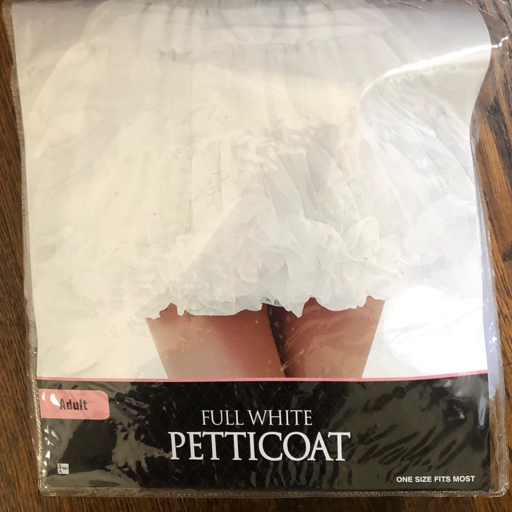 Full White Petticoat for costumes/dresses